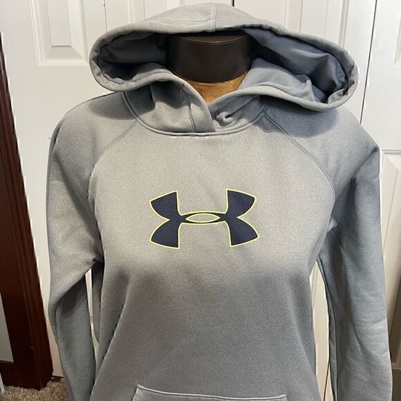Under Armour Tops - Under Armour ColdGear Womens Medium Gray Hoodie